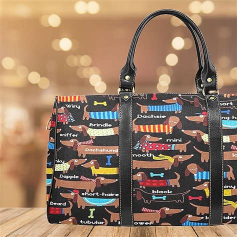 dachshund purses and totes.